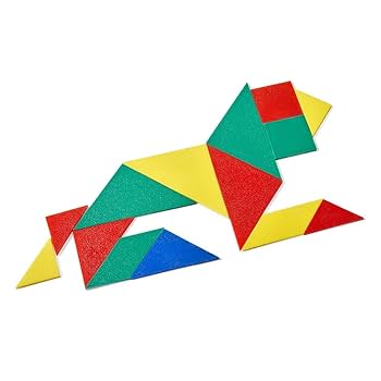 TANGRAM 2枚セット Sense & Grow Tangram Puzzle | Safari Ltd®